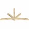 Ekena Millwork Alberta Rough Sawn Timber Gable Bracket, Douglas Fir, 84"W x 49"H x 4"D x 4"F, 14/12 Pitch GBW084X49X0404ALB00RDF - alternate 4